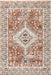 Rust Medallion Fringe Area -matto 160x230 cm