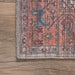 Rust Oriental Washable Area Rug 150x240 cm