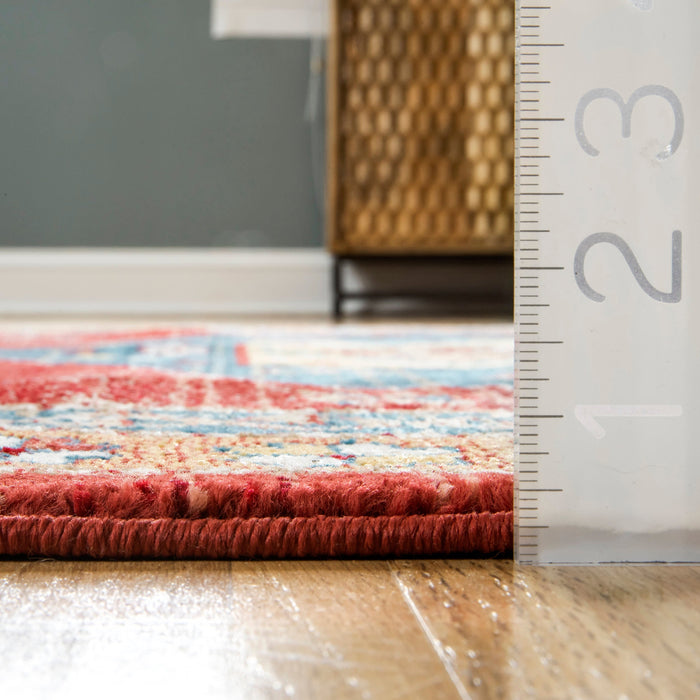 Rust Tribal Area Rug 150x240 cm