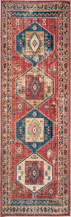 Rust Tribal Area Rug 150x240 cm