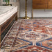 Rust Tribal Hexagonal Area Rug 140x200 cm