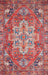 Rust Tribal Medallion Area Rug 160 cm