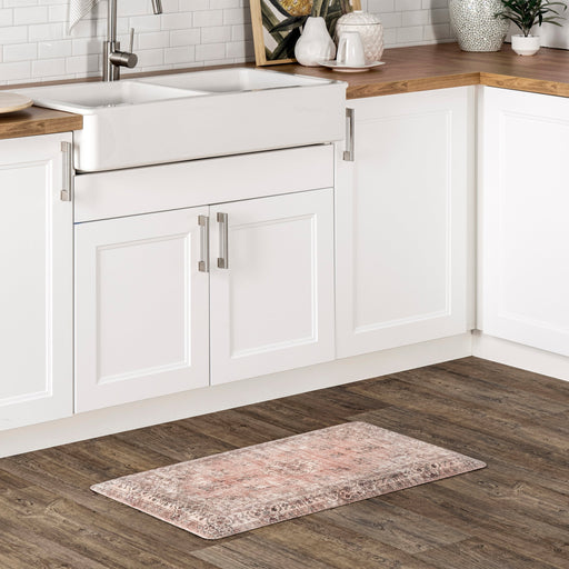 Rust Vintage Anti-Fatigue Mat 50x75 cm for Comfortable Standing