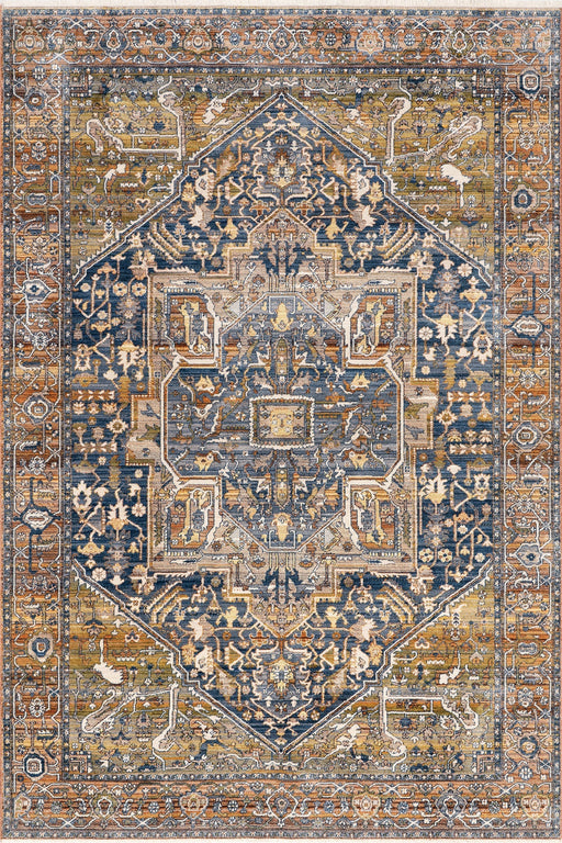 Rust Vintage Area Rug 140x200 cm