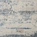 Texture rustiche RUS04 Tappeto moderno astratto invecchiato luccicante intagliato a pelo piatto con struttura alta e bassa beige/grigio