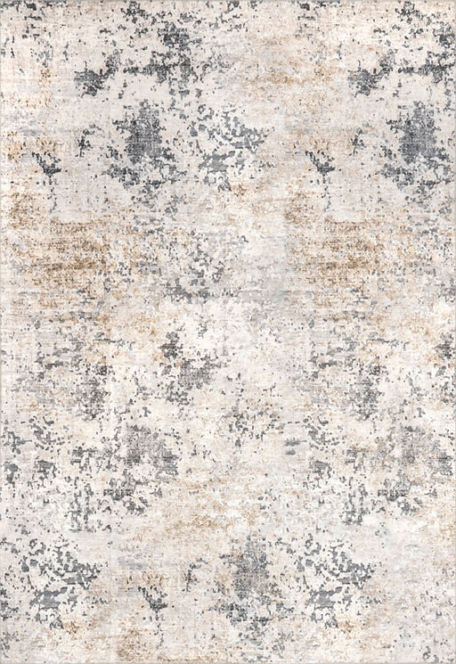 Ruth Machine Washable Ivory Splatter Area Rug
