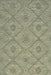 Sage Green Washable Area Rug With Non-Slip Backing
