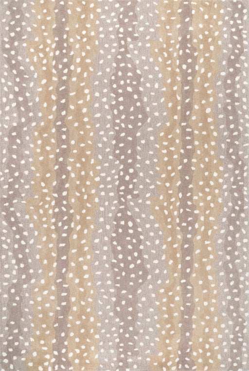 Sage Ombre Spotted Area -matto 152cm beige