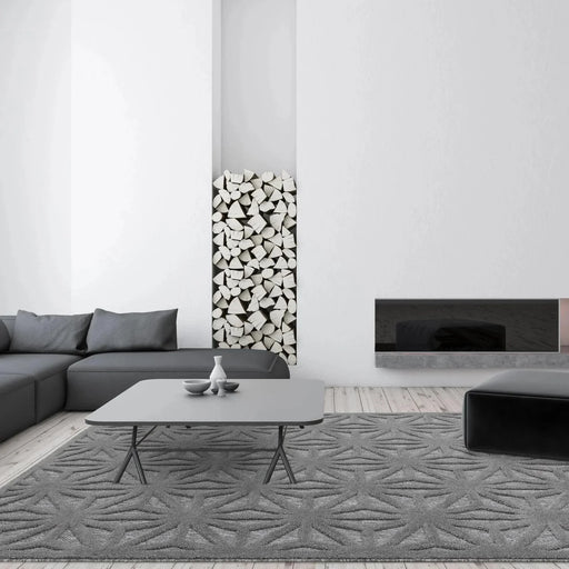 Salta SA01 Anthracite Star Rug