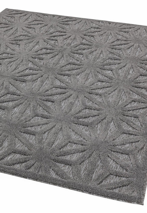 Salta SA01 Anthracite Star Rug