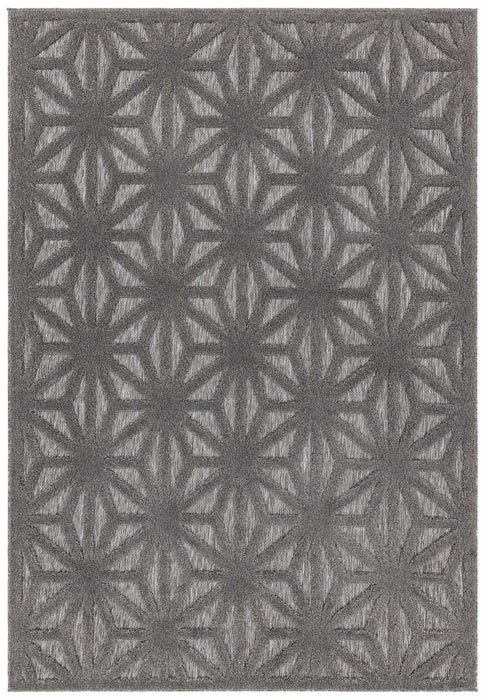 Salta SA01 Anthracite Star Rug