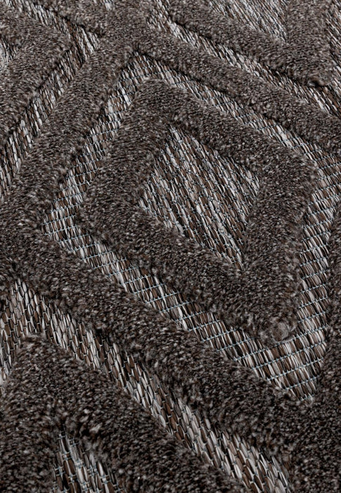 Salta SA02 Charcoal Diamond Rug