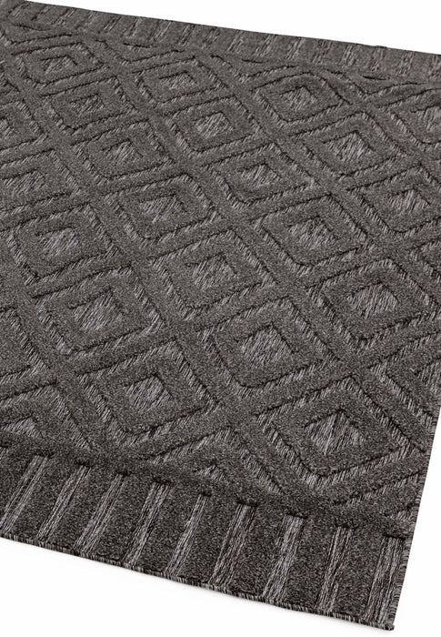 Salta SA02 Charcoal Diamond Rug