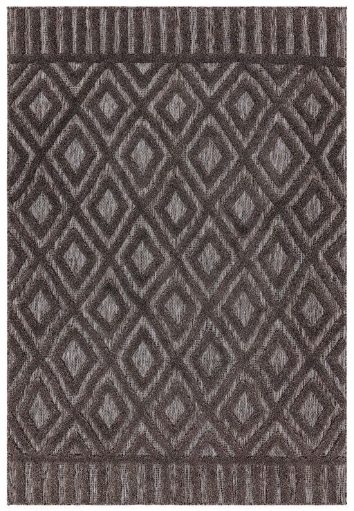 Salta SA02 Charcoal Diamond Rug