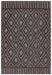 Salta SA02 Charcoal Diamond Rug
