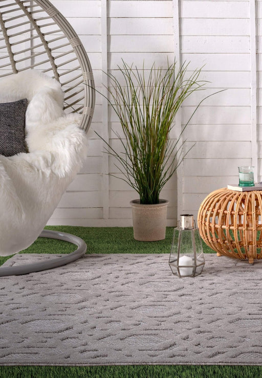 Salta SA03 Silver Geometric Rug