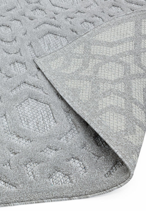 Salta SA03 Silver Geometric Rug