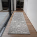 Salta SA03 Silver Geometric Runner Rug