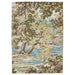 Sanderson Ancient Canopy Fawn/Olijfgroen 146701 Vloerkleed