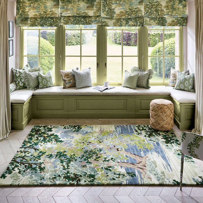 Sanderson Ancient Canopy Forest Green 146708 Rug