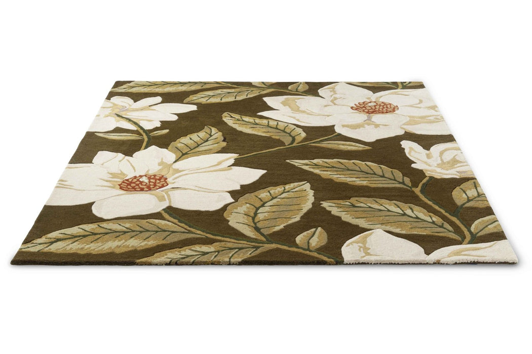 Sanderson Grandiflora Olive 145607 matto