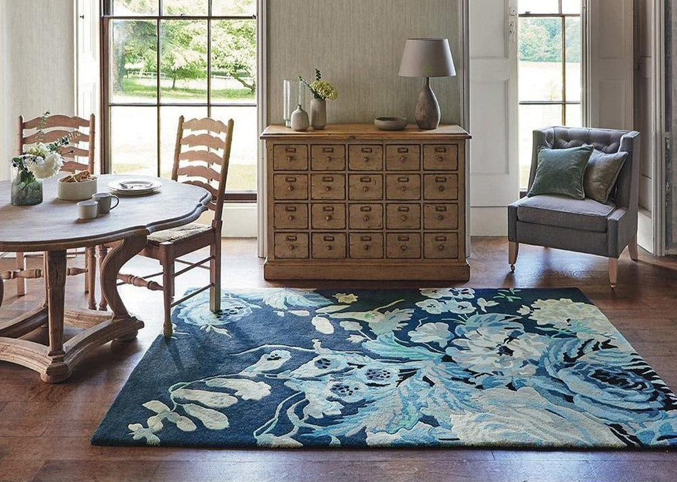 Sanderson Stapleton Park Admiral Blue 45308 Rug