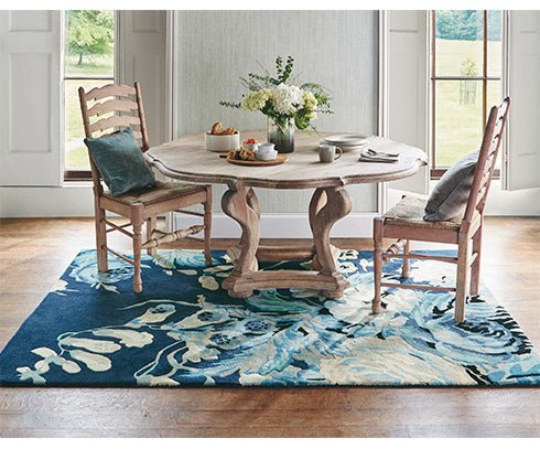 Sanderson Stapleton Park Admiral Blue 45308 Rug