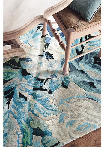 Sanderson Stapleton Park Admiral Blue 45308 Rug