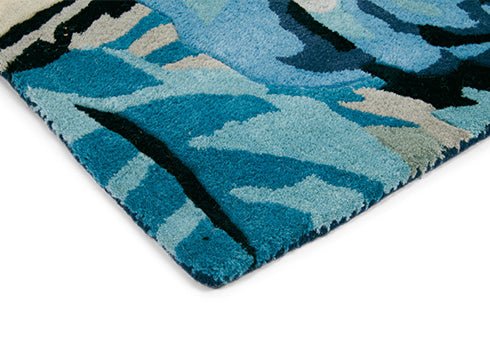 Sanderson Stapleton Park Admiral Blue 45308 Rug