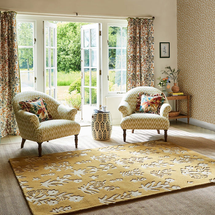 Sanderson Woodland Glade Gold 146806 teppe