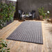 Santa Monica A041 Black Rug