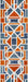 Sarah Geometric Indoor Outdoor Rug 152x229 cm Rust