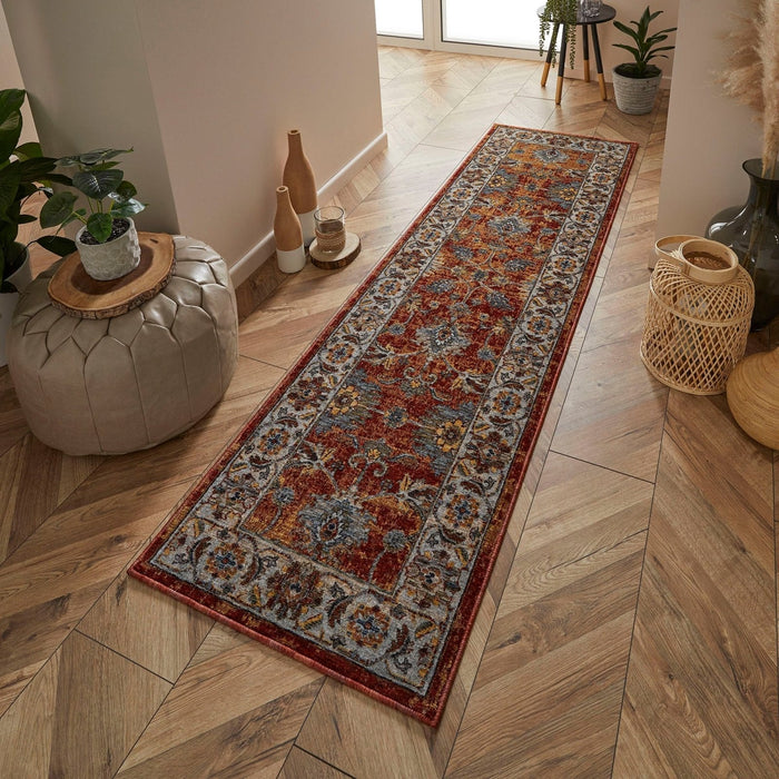 Sarouk 53 R Runner Rug