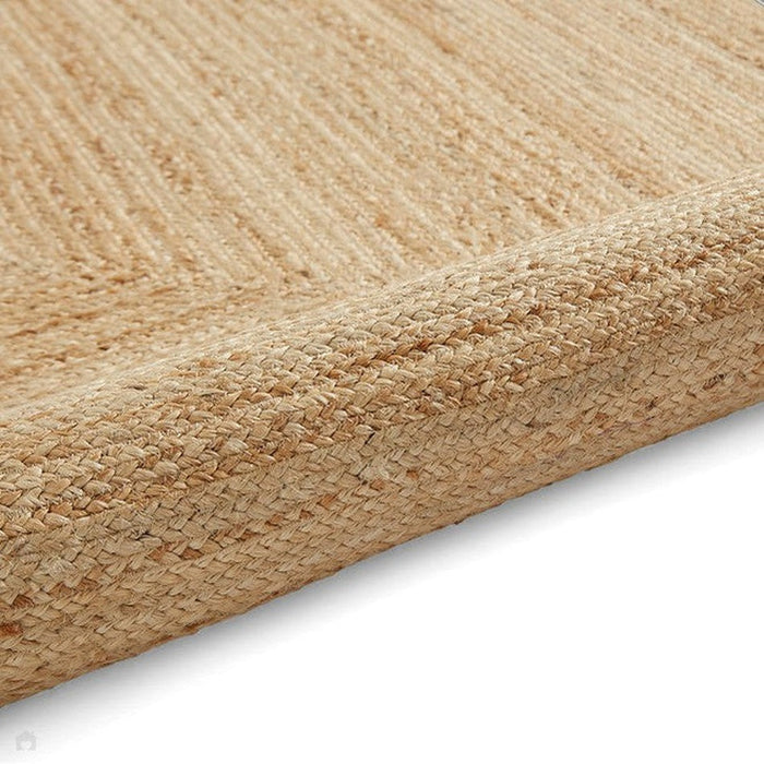 Savannah Jute Scallop Natural/Black Rug