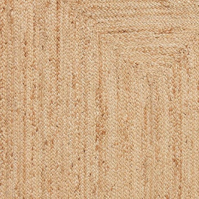 Savannah Jute Scallop Natural/Luonnollinen beige matto