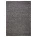 Savannah Modern Plain Mottled Beaded Pebble Hand-Woven Textured Wool Flat-Pile Charcoal Rug