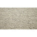 Savannah Modern Plain Mottled Beaded Pebble Hand-Woven Textured Wool Flat-Pile Grey Rug
