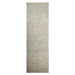 Savannah Modern Plain Mottled Beaded Pebble Hand-Woven Textured Wool Flat-Pile Grey Runner