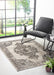 Saville Grey Black Rug