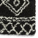 Scandi Berber G276 Modern Moroccan Berber Soft Plush Boho Shaggy Black/White Rug