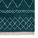 Scandi-Boho RL02 Modern Moroccan Berber Soft Plush Shaggy Green Rug