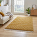 Scandi-Boho RL02 Modern Moroccan Berber Soft Plush Shaggy Ochre Rug