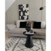 Scandi-Boho RL02 Modern Moroccan Berber Soft Plush Shaggy White/Black Rug