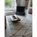 Scandi-Boho RL08 Modern Moroccan Berber Soft Plush Shaggy White/Black Rug