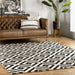 Tappeto Diamond Beige in stile scandinavo 160x230 cm