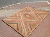 Scandinavian Vintage Handwoven Rug 254cm x 188cm