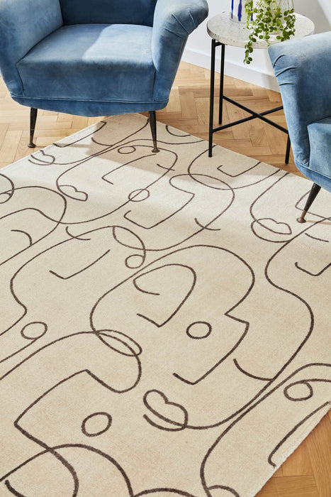 Scion Epsilon Charcoal 023801 Rug