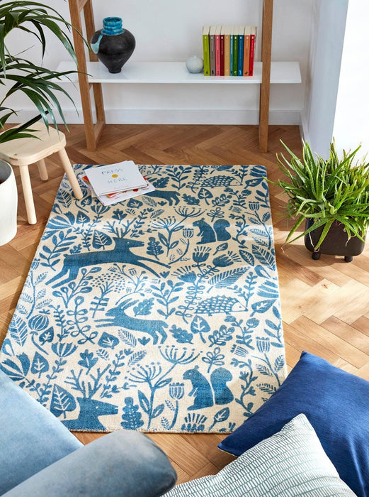 Scion Kelda Kobalt 023508 Rug