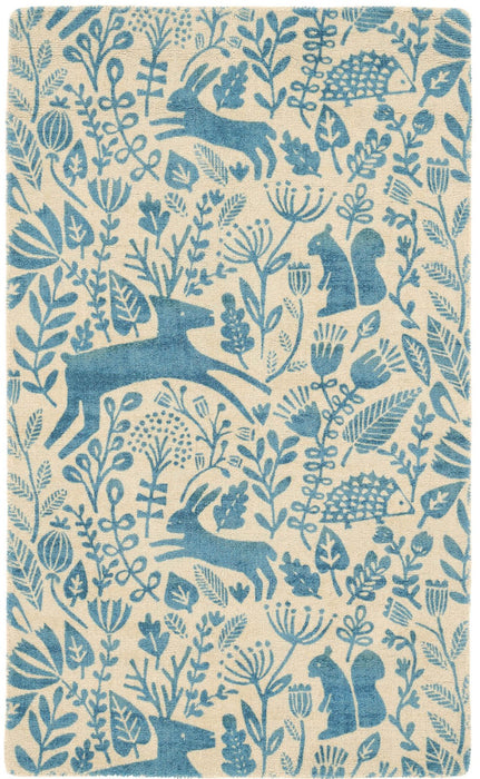 Scion Kelda Kobalt 023508 Rug