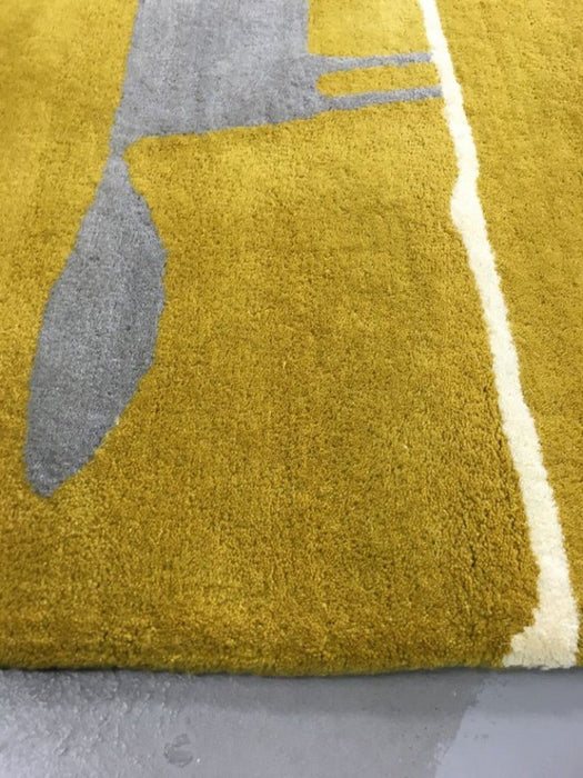 Scion Mr Fox Mustard 25306 Rug